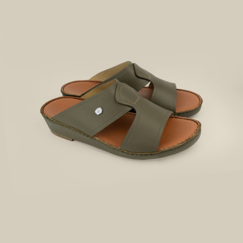 Warrior Crown Sandal Green Brown