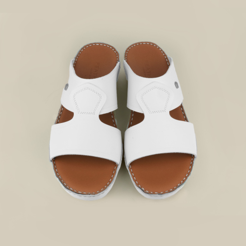 Warrior Crown Sandal White 